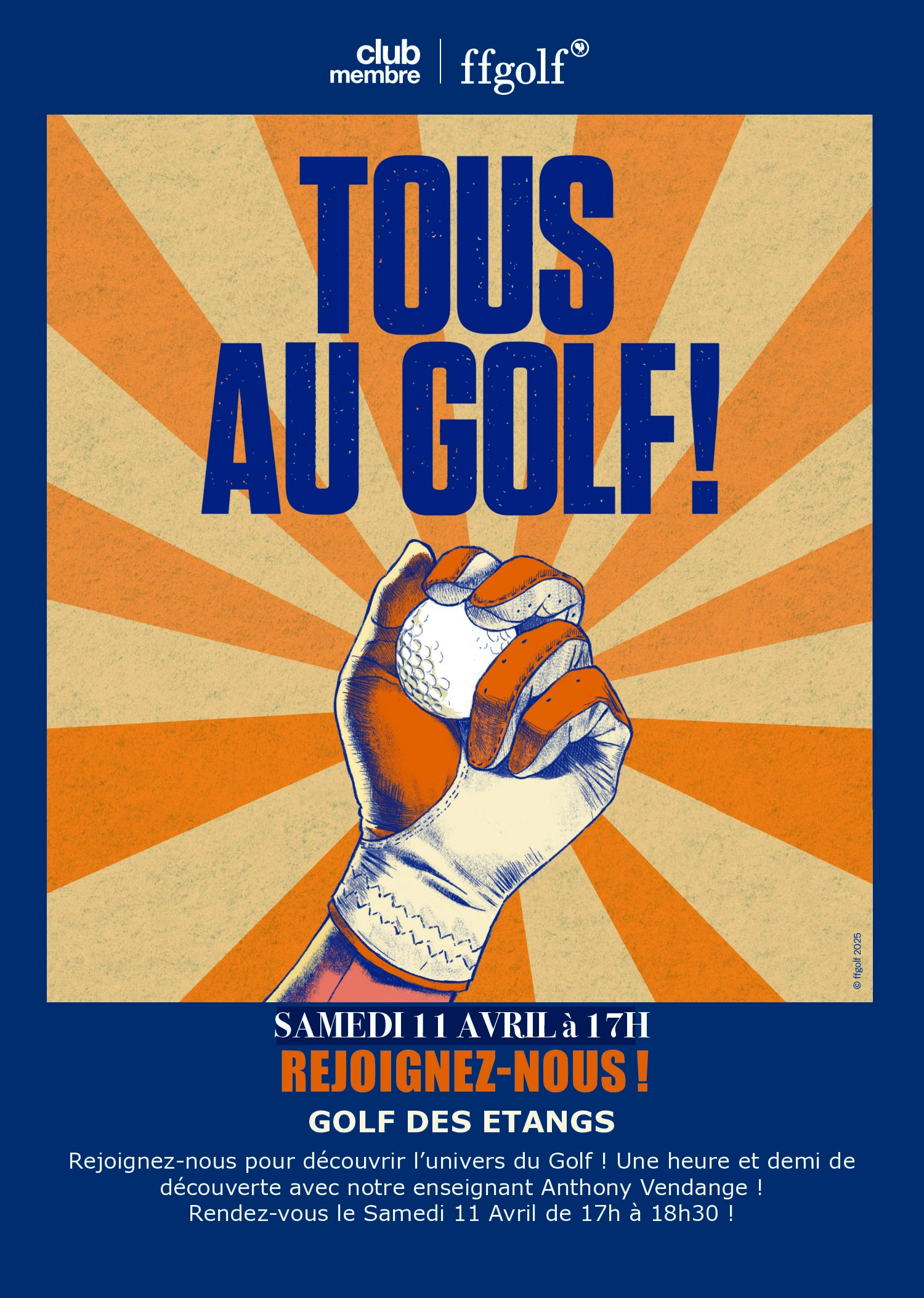 Golf des Etangs inauguration