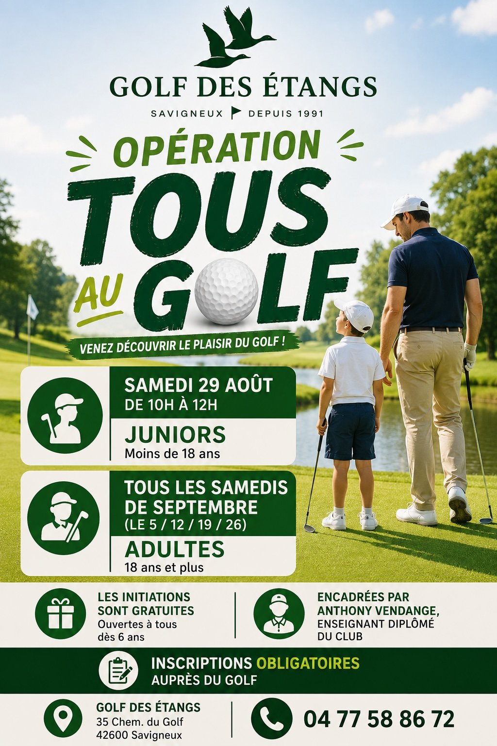 Golf des Etangs Savigneux